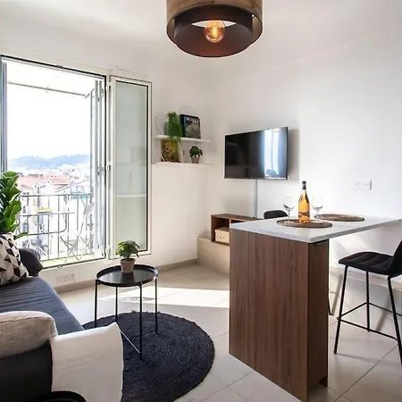 아파트 L33 2p Jean Medecin Centrale/ 2 Balcony & Ac *