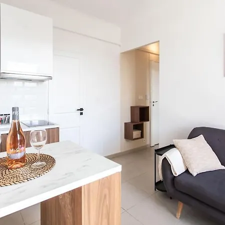 L33 2p Jean Medecin Centrale/ 2 Balcony & Ac * 니스