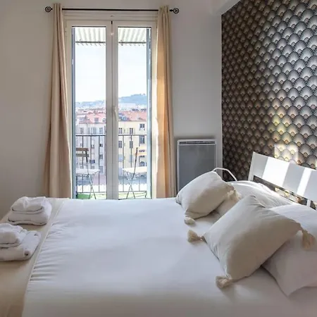 L33 2p Jean Medecin Centrale/ 2 Balcony & Ac * 니스