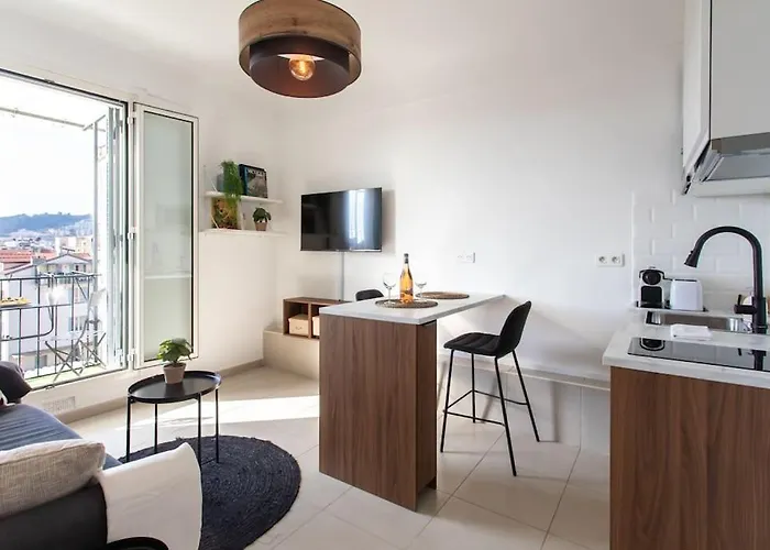 L33 Staywiz Us -2p Jean Medecin Centrale- 2 Balcony & Ac